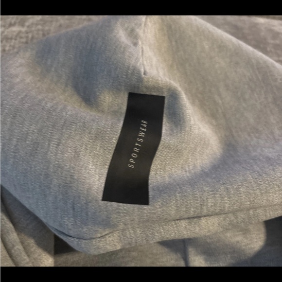 Men’s Adidas Z.N.E. Small Hoodie JF2450 Gray - Picture 2 of 5